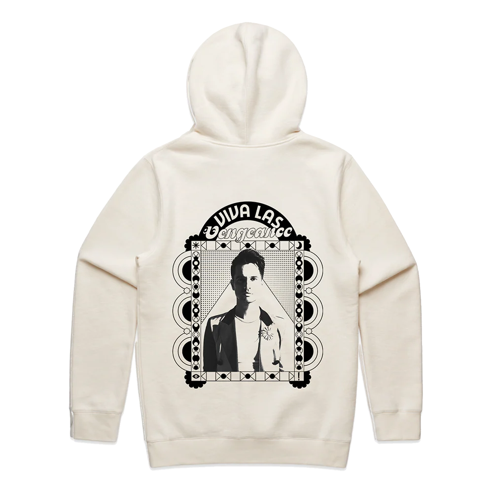 Ecru Pull Over Hoodie - Image 3