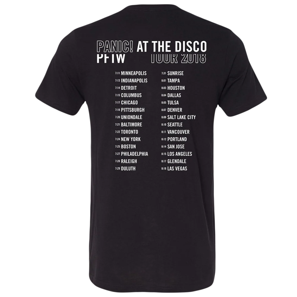 White Block Photo Tour Tee - Image 3